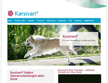 Tablet Screenshot of karsivan.de